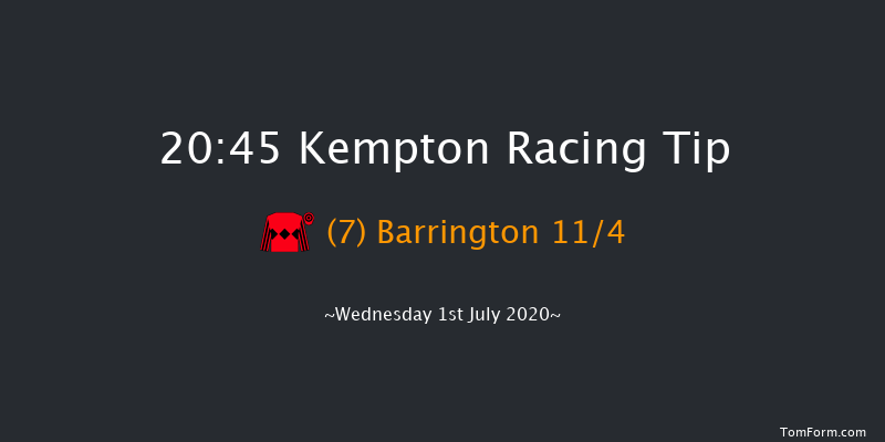 Unibet 3 Uniboosts A Day Handicap Kempton 20:45 Handicap (Class 5) 6f Tue 23rd Jun 2020