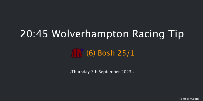 Wolverhampton 20:45 Handicap (Class 2) 6f Sat 2nd Sep 2023