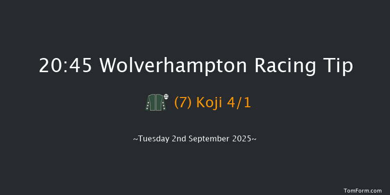 Wolverhampton 20-45 (Class 6) 6f Tue 19th Aug 2025