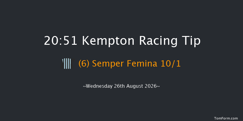 Kempton 20-51 (Class 5) 11f Wed 19th Aug 2026