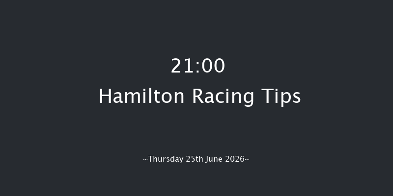 Hamilton 21-00 (Class 6) 6f Wed 17th Jun 2026
