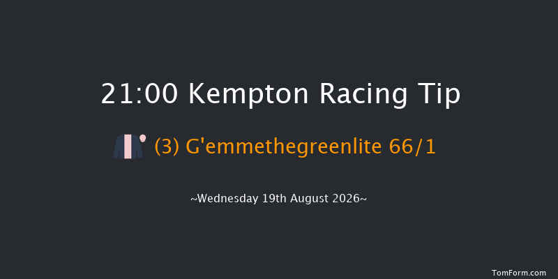 Kempton 21-00 (Class 5) 7f Wed 12th Aug 2026