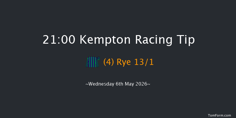 Kempton 21-00 (Class 6) 6f Mon 4th May 2026