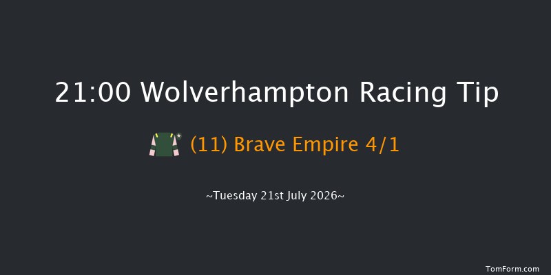 Wolverhampton 21-00 (Class 6) 6f Fri 17th Jul 2026